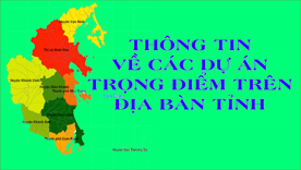 Thông tin các dự án trọng điểm Thông tin các dự án trọng điểm
